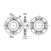 Draft Blank transition flange KZP, d - 80 (price on request) [Code number: 12w1017]
