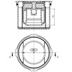 Чертеж Сифон Hutterer Lechner Primus blue [Артикул: HL 0510.12E]