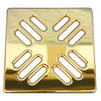 Photo Hutterer & Lechner Stainless steel gold grate 115*115 mm, system Klick-Klack [Code number: HL 037N.11E]