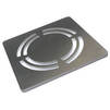 Photo Hutterer & Lechner Stainless steel grate (V4A) 115x115mm 'Primus Design' [Code number: HL 3127]