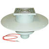 Photo Hutterer & Lechner Flat-roof drain with PVC collar, heated (10-30W/230V), vertical, DN110 [Code number: HL 62.1BP/1]