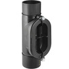 Photo Geberit HDPE Access pipe with oval access cover, d200 [Code number: 370.454.16.1]