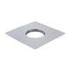 Photo [NO LONGER PRODUCED] - Geberit Pluvia installation sheet for roof outlets, 60x60 cm [Code number: 359.558.00.1]