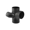 Photo Geberit Silent-db20 duct branch fitting 88.5°, swept-entry, right, d90, d1 90 [Code number: 308.871.14.1]