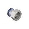 Photo Geberit Mapress Stainless Steel adapter with female thread, d 35, L 4,9, Rp 1 1/4" [Code number: 31811]