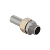 Photo Geberit Mapress Stainless Steel adapter union with male thread and plain end, d 15 [Code number: 35400]