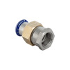 Photo [NO LONGER PRODUCED] - Geberit Mapress Stainless Steel adapter union with female thread, LABS-free, d 22, L 6,6 [Code number: 85305]