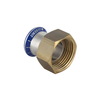 Photo [NO LONGER PRODUCED] - Geberit Mapress Stainless Steel adapter with union nut, LABS-free, d 22, L 4,4 [Code number: 85045]