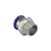 Photo Geberit Mapress Stainless Steel adapter with male thread, gas, d 15 [Code number: 34066]