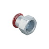 Photo Geberit Mapress Carbon Steel adapter with female thread, d 15, L 3,3 [Code number: 21827]