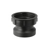 Photo Geberit HDPE Loose nut adaptor plastic screw connection black, d 50 x 1 1/4" [Code number: 152.179.16.1]