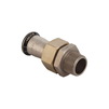 Photo Geberit Mapress CuNiFe adapter union with male thread, d 22, R1/2 [Code number: 67234]