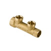Photo Geberit manifold with 2 connections, without plug, d 3/4" x 3/4" [Code number: 612.422.00.1]