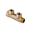 Photo Geberit manifold with 2 connections, without connection nipple, d 3/4" x 3/4" [Code number: 602.422.00.1]