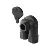 Photo Geberit sound insulation set for double elbow tap connector 90°, L5,3 [Code number: 601.805.00.1] (price on request)