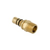 Photo Geberit Mepla adapter with male thread, d 16 x 1/2"NPT [Code number: 661.535.00.5]
