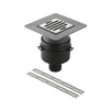 Photo Geberit floor drain, outlet with PVC, d50 [Code number: 361.621.00.1]
