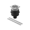 Photo Geberit floor drain, outlet with PP, d50 [Code number: 361.620.00.1]