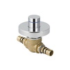 Photo [NO LONGER PRODUCED. REPLACEMENT: 611.021.21.2] - Geberit Mepla concealed ball valve with cover collar, d 16 [Code number: 611.021.21.1]