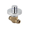Photo Geberit concealed ball valve Compact, with cover collar [Code number: 612.012.21.1] (price on request)