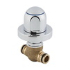 Photo Geberit concealed ball valve Compact, with turn handle [Code number: 612.022.21.1] (price on request)