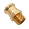Photo Geberit Mapress Copper adapter with male thread, d 15-Rp3/8" [Code number: 61702]