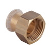 Photo [NO LONGER PRODUCED] - Geberit Mapress Copper adapter with union nut, FKM, d 18-G1" [Code number: 52657]