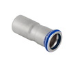 Photo [NO LONGER PRODUCED] - Geberit Mapress Stainless Steel reducer with plain end, FKM, blue, d 18-15 [Code number: 50133]
