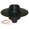Photo Hutterer & Lechner Flat-roof drain with PP-flange and heating, vertical, DN125 [Code number: HL 62.1F/2]