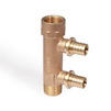 Photo [CODE NUMBER CHANGED TO 14563841001] - REHAU RAUTITAN RX compression sleeve manifold for two pipes, R/Rp 3/4-d20 [Code number: 13661301001 / 366 130 001]
