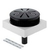 Photo [NO LONGER PRODUCED. REPLACEMENT: 359.107.00.1] - Geberit Pluvia roof outlet, 12 l/s, for contact foil, with insulation against condensation, d56 [Code number: 359.551.00.1]