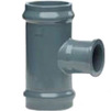 Photo Wavin PVC Pressure Pipe systems T-piece (flange/socket), d 110*110*110  [Code number: RRS012110 / 20146038]