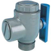 Photo Wavin PVC Pressure Pipe systems Ball valve, PN10, d 1 1/2" [Code number: 20120086]