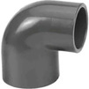 Photo Wavin PVC Pressure Pipe systems Reducing elbow 90°, PVC-U, PN10, d - 50-40 [Code number: 20126654]