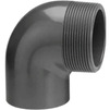 Photo Wavin PVC Pressure Pipe systems Reducing elbow 90° with male thread, PVC-U, PN10, d - 50-1 1/4" [Code number: 20126644]