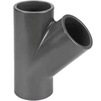 Photo Wavin PVC Pressure Pipe systems Y-branch fitting 45°, PVC-U, PN16, d - 50x50 [Code number: 20126826]