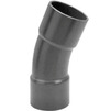 Photo Wavin PVC Pressure Pipe systems Bend 15°, PVC-U, PN12,5, d - 90 [Code number: 20140118]