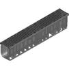 Photo Hauraton RECYFIX NC 100 Combined article, class D 400, type 010, with ductile iron grating, black, SW 10 mm, 8-fold bolted, 1000x160x200 mm (price on request) [Code number: 48773]