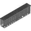 Photo Hauraton RECYFIX NC 100 Combined article, class D 400, type 020, with ductile iron grating, SW 10 mm, black, 8-fold bolted, 1000x160x250 mm (price on request) [Code number: 48777]