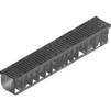Photo Hauraton RECYFIX NC 100 Combined article, class E 600, type 01, with ductile iron grating, black, SW 10 mm, 8-fold bolted, 1000x160x150 mm (price on request) [Code number: 48770]