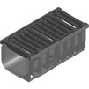 Photo Hauraton RECYFIX NC 200 Combined article, class D 400, type 01005 with ductile iron grating, black, SW 18 mm, 4-fold bolted, 500x262x200 mm (price on request) [Code number: 49548]