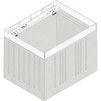 Photo Hauraton FASERFIX SUPER 300 Trash box upper part with stainless steel angle housing, 510x390x400 mm (price on request) [Code number: 4553]
