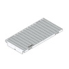 Photo Hauraton FASERFIX KS 200 Mesh grating MW 30/10, stainless steel, class C 250, 500x249x20 mm (price on request) [Code number: 12576]