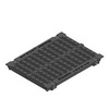 Photo Hauraton FASERFIX SUPER 300 ductile iron grating SW 20, black, class D 400, 500x377x40 mm (price on request) [Code number: 4063]
