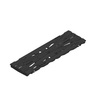 Photo Hauraton FASERFIX KS 100 ductile iron design grating METROPOLIS, black, KTL-coated, class D 400, 500x149x20 mm (price on request) [Code number: 8871]