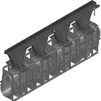 Photo Hauraton RECYFIX HICAP F 100 Slot design made of ductile iron, class F 900, type F 265/200, Traffic, 1000x146x465 mm (price on request) [Code number: 13025]