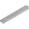 Photo Hauraton DACHFIX RESIST Channel type 75 with mesh grating MW 30/10, galvanised, 1000x115x75 mm (price on request) [Code number: 63050]