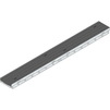 Photo Hauraton DACHFIX RESIST Channel type 45 with mesh grating, PP, black, MW 8/21, 1000x115x45 mm (price on request) [Code number: 63140]