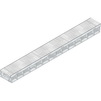 Photo Hauraton DACHFIX RESIST Channel type 75 with longitudinal grating, galvanised, 1000x115x75 mm (price on request) [Code number: 63066]