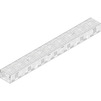 Photo Hauraton DACHFIX STEEL Channel type 75 with perforated grating, diam. 6 mm, galvanised, 1000x115x75 mm (price on request) [Code number: 61168]